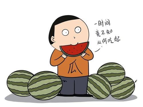 给你吃瓜的图片,揭秘吃瓜群众的欢乐时光