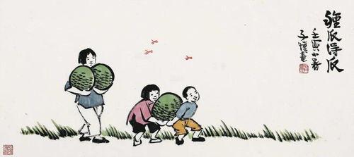 吃瓜夸张